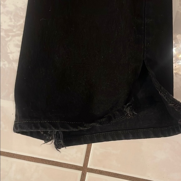 Levi's Black Straight Jeans - Picture 5 of 8